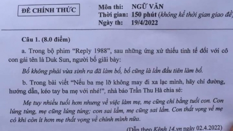 Đề thi, đáp án và một lối giáo dục lạc hậu