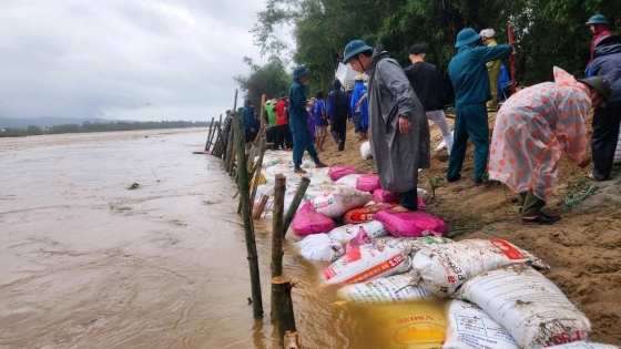 Sạt lở đe dọa nhiều địa phương của tỉnh Quảng Nam