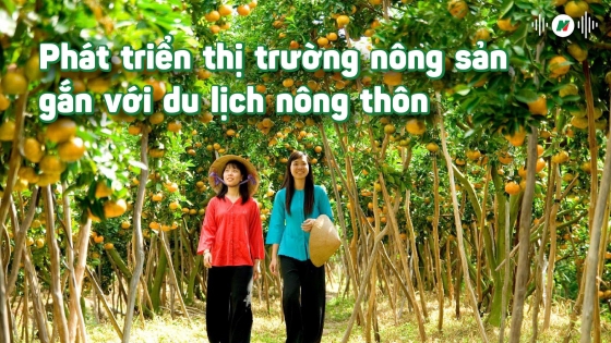 Phát triển thị trường nông sản gắn với du lịch nông thôn