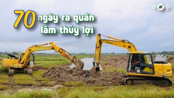 70 ngày ra quân làm thủy lợi