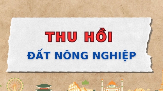 Đất nông nghiệp khi bị thu hồi sẽ được bồi thường như thế nào?