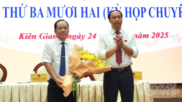 Ông Nguyễn Thanh Phong làm Phó Chủ tịch UBND tỉnh Kiên Giang