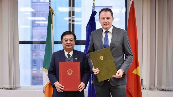 Vietnam and Ireland sign cooperation agreement to transform food system