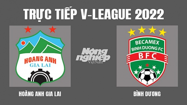 Trực tiếp HAGL vs Bình Dương giải V-League 2022 trên VTV5, VTV6 hôm nay 20/7