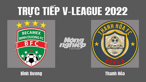 Trực tiếp Bình Dương vs Thanh Hóa giải V-League 2022 trên On Football hôm nay 9/11