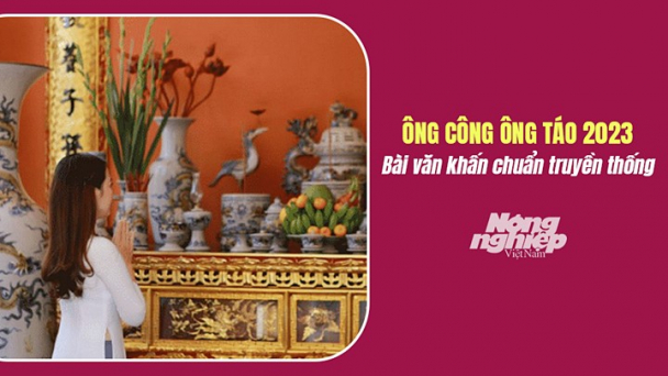 Văn khấn cúng ông Công ông Táo 2023 chuẩn truyền thống nhất