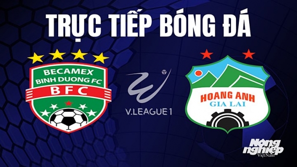 Trực tiếp Bình Dương vs HAGL giải V-League 2023 trên TV360 hôm nay 23/7