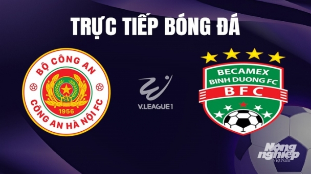 Trực tiếp CAHN vs Bình Dương giải V-League 2023/24 trên VTV5 hôm nay 26/12/2023