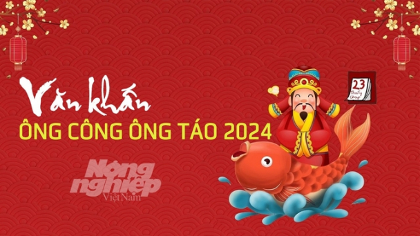 Văn khấn cúng ông Công ông Táo 2024 chuẩn truyền thống