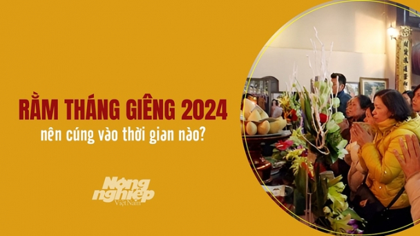 Nên cúng Rằm tháng Giêng 2024 vào lúc nào là tốt nhất?