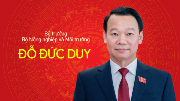 Tiểu sử Bộ trưởng Bộ Nông nghiệp và Môi trường Đỗ Đức Duy