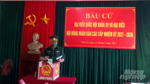 Hoàn thành bầu cử tại huyện đảo Cồn Cỏ