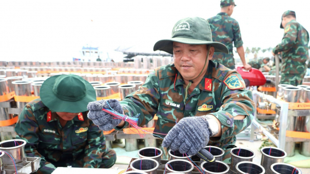 5 trận địa pháo hoa tại Cần Thơ