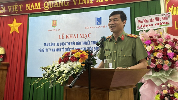 Trại sáng tác văn học về hình tượng chiến sĩ công an