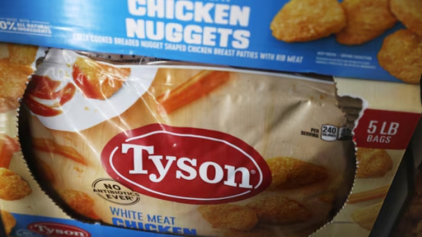 Tyson Foods profit tops estimates on improving chicken business, shares jump 9%