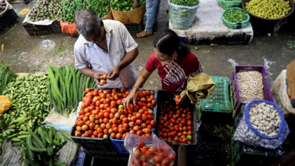 India expects food inflation to slow in coming months, government report says