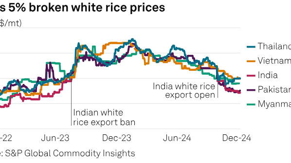 Rice price slump enables India, Pakistan to wage regional price competition