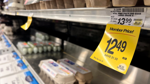 Egg prices shot up 15% in January as retailers limit customer purchases