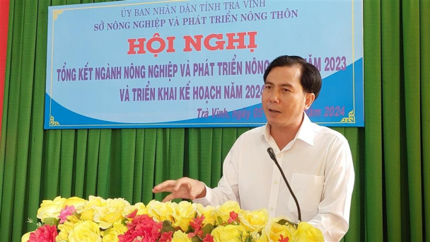 Ông Trần Trường Giang làm Giám đốc Sở Nông nghiệp và Môi trường Trà Vinh