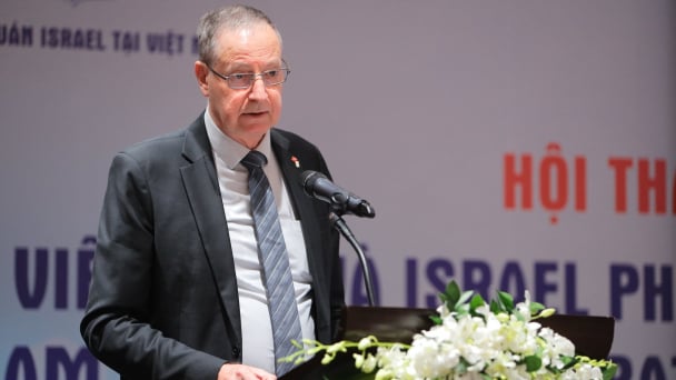 The Israeli Ambassador to Vietnam shares effective water management solutions