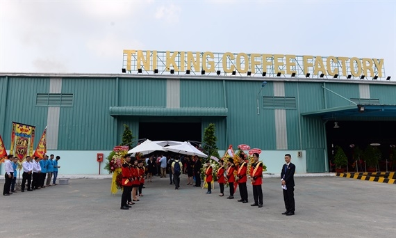Khánh thành nhà máy sản xuất cà phê TNI King Coffee