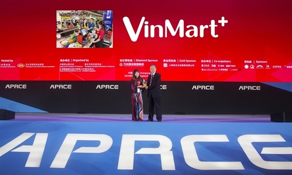 Liên đoàn Hiệp hội bán lẻ châu Á trao giải 'Nhà Bán Lẻ Xanh' cho VinMart & VinMart+