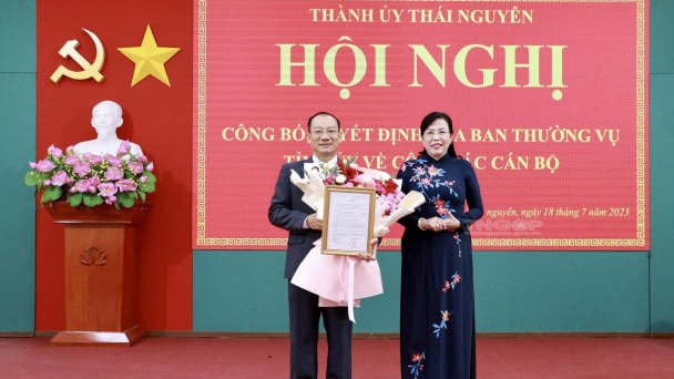 Thái Nguyên điều động, bổ nhiệm nhiều lãnh đạo thuộc diện tỉnh quản lý