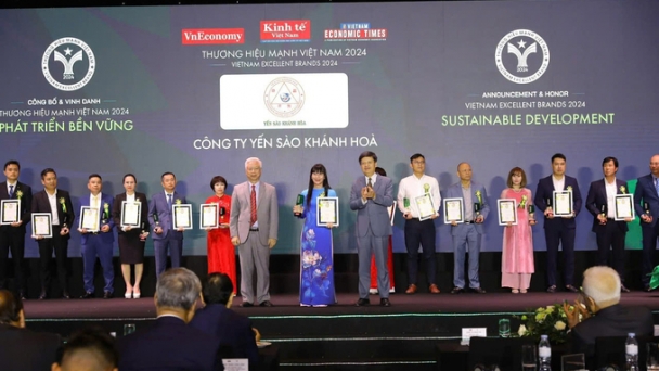 Khanh Hoa Bird's Nest won Top Vietnam Excellent Brand 2024