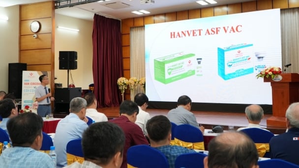 Hanvet giới thiệu vacxin dịch tả lợn Châu Phi 'HANVET ASF VAC'