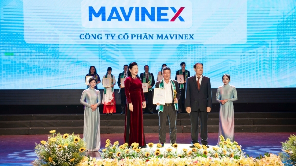 Mavinex được vinh danh hạng Vàng Thương hiệu số 1 Việt Nam 2024