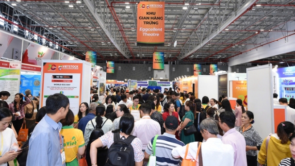 Over 13.600 visitors attended Vietstock 2024 and Aquaculture Vietnam 2024