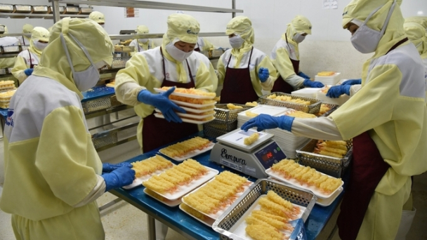 Vietnamese seafood exports exhibit positive growth in 2025