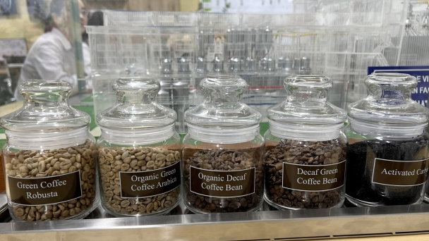 Exporting tens of thousands of tons of decaf coffee at high prices