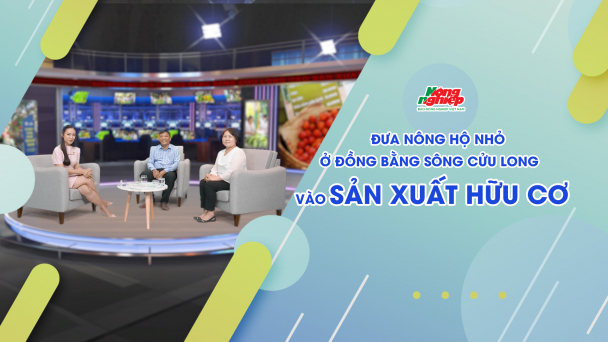 Đưa nông hộ nhỏ ở ĐBSCL vào sản xuất hữu cơ