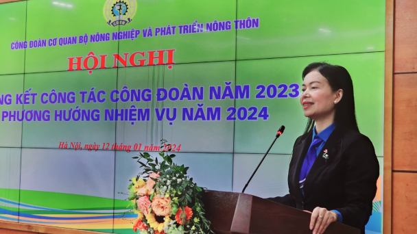 4 kết quả, 5 nhiệm vụ trọng tâm của Công đoàn Cơ quan Bộ NN-PTNT