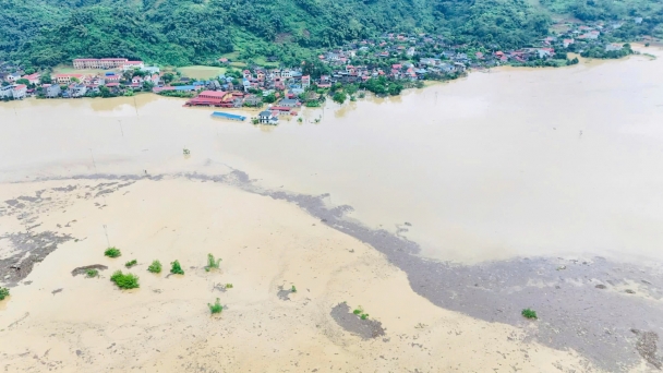 MARD calling for emergency reliefs and recovery support to affected provinces due to Typhoon No.3