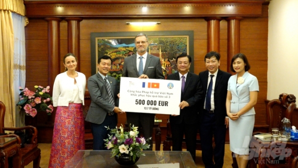 France provides Vietnam with 500,000 EUR to address the aftermath of Typhoon Yagi