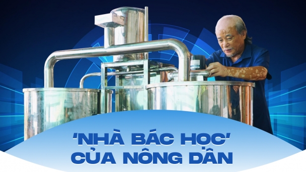 ‘Nhà bác học’ của nông dân