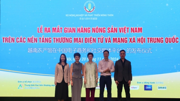 Vietnamese agricultural products stall launched on Chinese social media