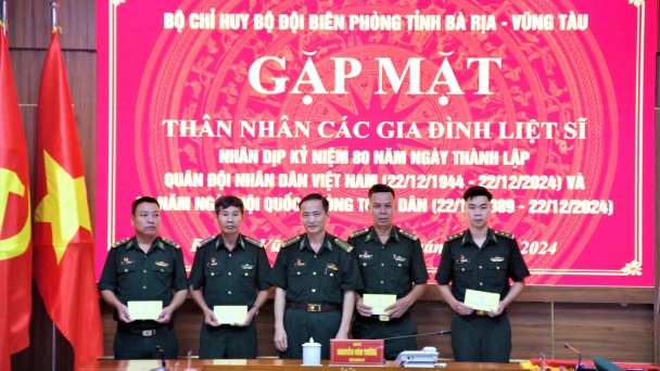 Gặp mặt, tri ân thân nhân các gia đình liệt sĩ