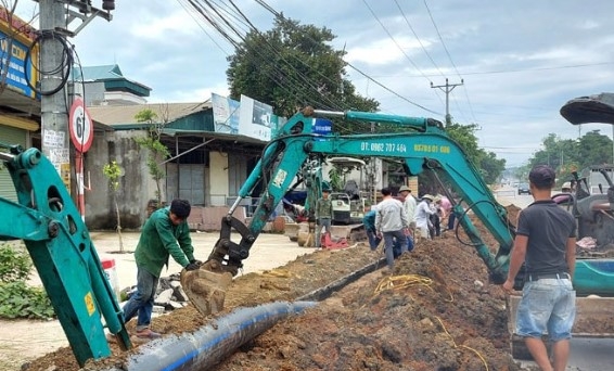 Hà Nội hạn chế lưu thông đường 70 phục vụ thi công dự án nước sạch