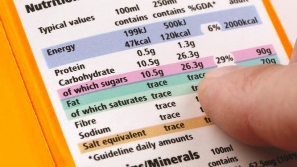 Labels on products exported to the EU contain over ten fields of information