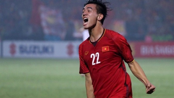 Tiến Linh ghi bàn đầu tiên tại VCK U23 châu Á