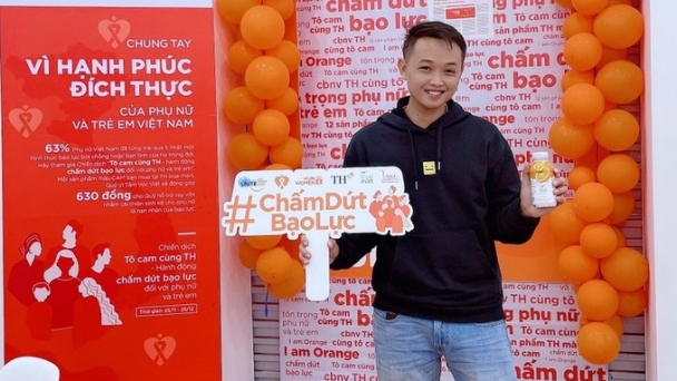 Chiến dịch 'Tô cam' hoàn thành gây Quỹ hỗ trợ vay vốn cho nạn nhân bạo lực giới