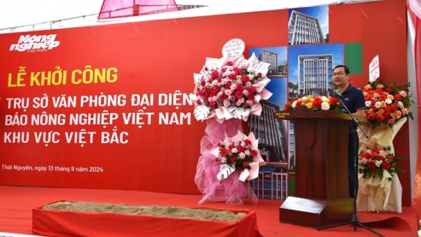 Khởi công trụ sở Văn phòng đại diện Báo Nông nghiệp Việt Nam khu vực Việt Bắc