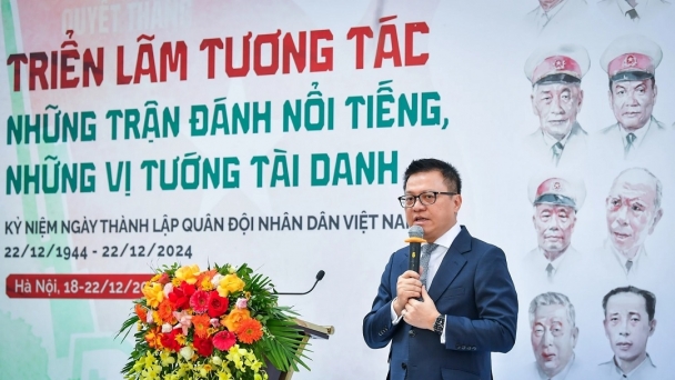 Khai mạc Triển lãm tương tác 'Những trận đánh nổi tiếng, những vị tướng tài danh'