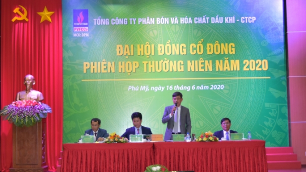 PVFCCo tổ chức thành công Phiên họp thường niên 2020 của Đại hội đồng cổ đông