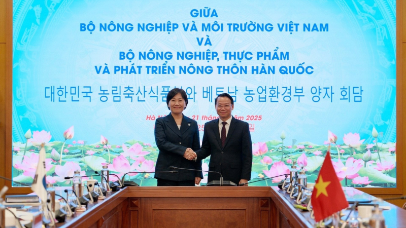 Nông nghiệp và Môi trường thành động lực của quan hệ đối tác chiến lược toàn diện Việt-Hàn