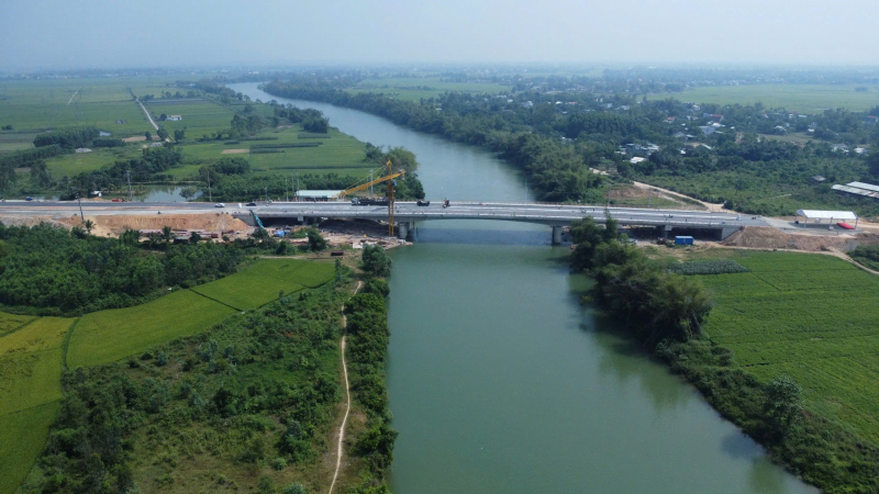 Thông xe cầu Quảng Đà nối đôi bờ Quảng Nam - Đà Nẵng