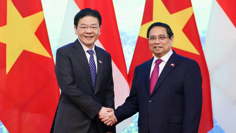 Thủ tướng: Đề nghị Singapore tạo điều kiện đưa nông sản vào hệ thống phân phối